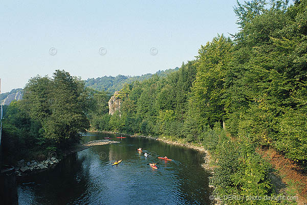 cano sur l'Ourthe